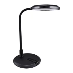 Strühm LED Schreibtischlampe Farbwechsel Touch Dimmer 40 cm Schwarz
