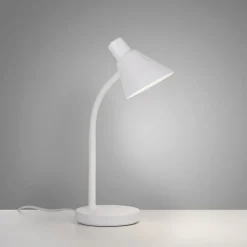 Sale Just Light LED SchreibTischlampe Metall 38 cm Weiß 600 lm Modern