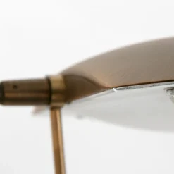 Outlet Steinhauer LED Schreibtischlampe Metall Glas 46 cm 10 W dimmbar