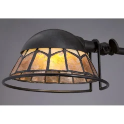 Elstead LED Schreibtischleuchte dimmbar in Bronze antik* Schreibtischlampen|Jugendstil Lampen