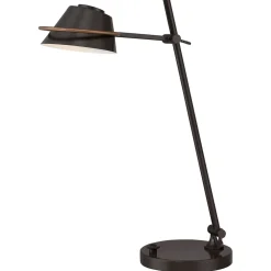 New Elstead LED Schreibtischleuchte dimmbar in Bronze verstellbar