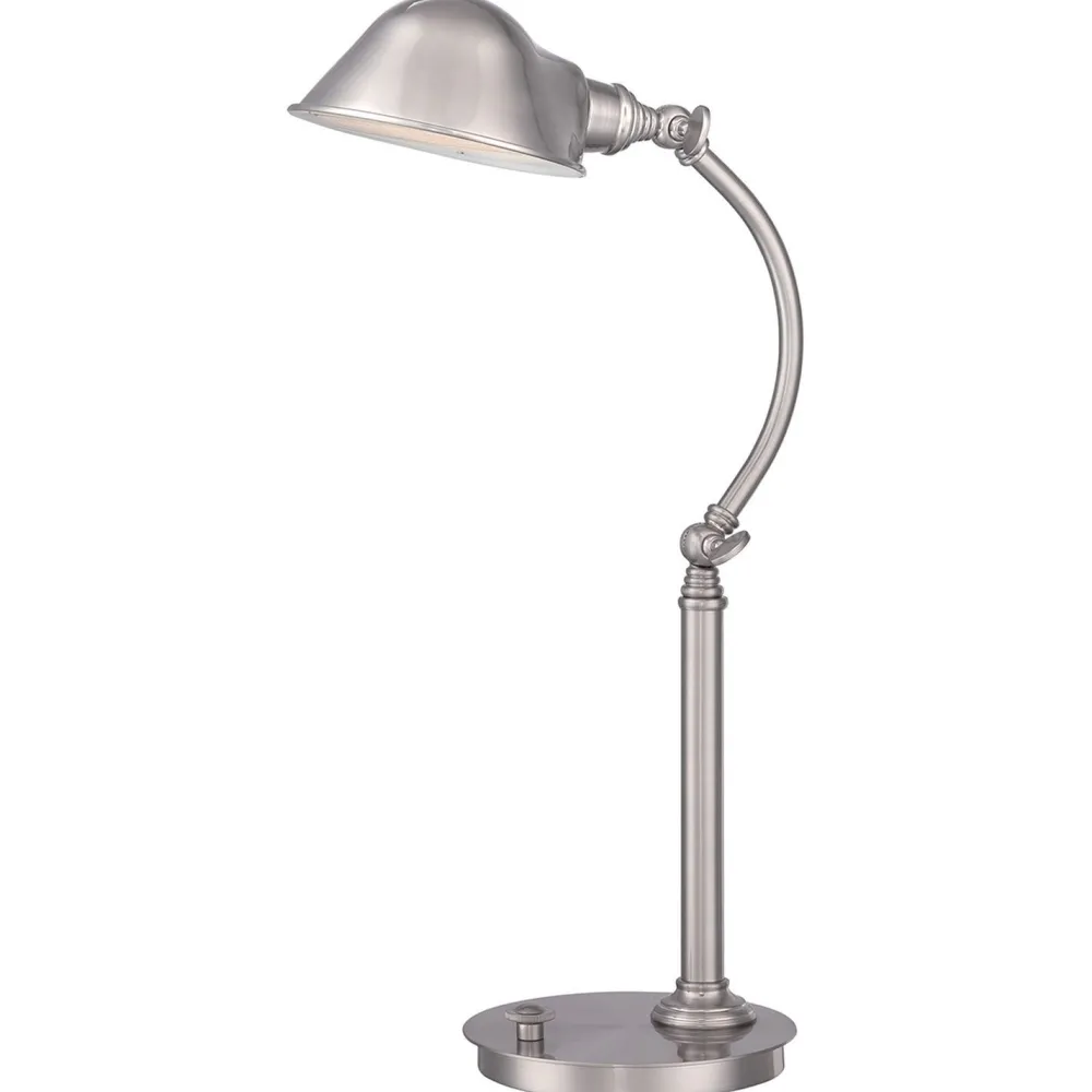 Elstead LED Schreibtischleuchte dimmbar Metall 53cm verstellbar* Led Lampen|Tischlampen