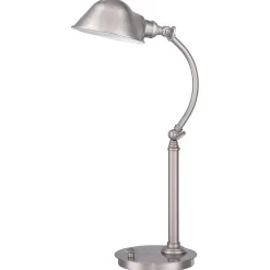 Elstead LED Schreibtischleuchte dimmbar Metall 53cm verstellbar* Led Lampen|Tischlampen