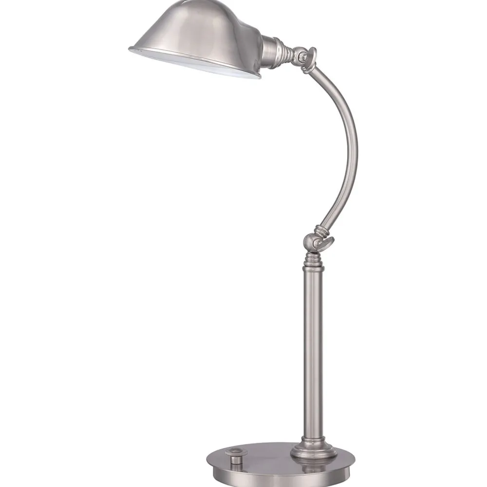 Elstead LED Schreibtischleuchte dimmbar Metall 53cm verstellbar* Led Lampen|Tischlampen