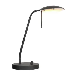 Hot Steinhauer LED Schreibtischleuchte dimmbar Schwarz 46 cm 2700 K