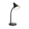 Just Light LED Schreibtischleuchte Metall 38 cm Schwarz 4 W Modern* Bürolampen|Schlafzimmer Lampen
