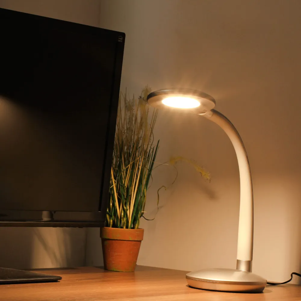 Trio Reality LED Schreibtischleuchte mit Touchdimmer* Wohnzimmerlampen|Moderne Lampen