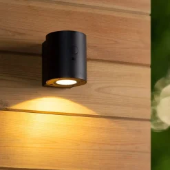 Online LED Solar Außenlampe Sensor Aluminium 3150 K dimmbar