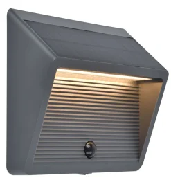 Eco-Light LED Solar Außenwandlampe Bewegungsmelder IP44 900 lm* Solarleuchten|Led Außenleuchten