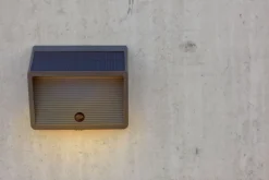 Eco-Light LED Solar Außenwandlampe Bewegungsmelder IP44 900 lm* Solarleuchten|Led Außenleuchten