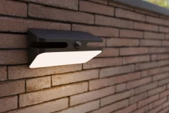 Eco-Light LED Solar Außenwandlampe mit Bewegungsmelder IP54 9 W* Solarleuchten|Led Außenleuchten