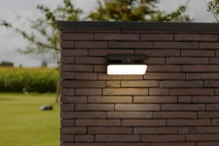 Eco-Light LED Solar Außenwandlampe mit Bewegungsmelder IP54 9 W* Solarleuchten|Led Außenleuchten