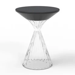 Outlet Eco-Light LED Solar Tischlampe IP54 20 cm 390 lm USB-C Schwarz