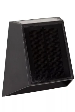 LED Solar Wandlampe Bewegungsmelder Up Down IP54 3150 K* Außenwandleuchten|Solarleuchten