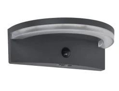 Hot Eco-Light LED Solar Wandlampe Bewegungsmelder IP44 B:19 cm 4000 K