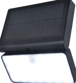 Eco-Light LED Solar Wandlampe Bewegungsmelder dimmbar 8 W IP44* Solarleuchten|Led Außenleuchten