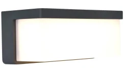 Online Eco-Light LED Solar Wandleuchte außen Hybrid Netzbetrieb IP44 9 W