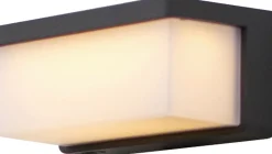 Online Eco-Light LED Solar Wandleuchte außen Hybrid Netzbetrieb IP44 9 W