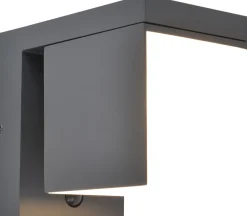 Online Eco-Light LED Solar Wandleuchte Bewegungsmelder IP54 H:13,5 cm