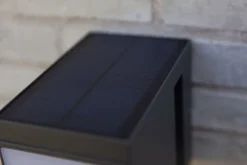 Online Eco-Light LED Solar Wandleuchte Bewegungsmelder IP54 H:13,5 cm