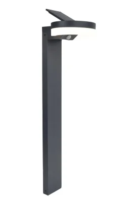 Sale Eco-Light LED Solar Wegeleuchte Sensor Anthrazit IP54 12 W 74 cm