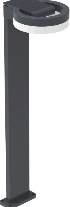 Sale Eco-Light LED Solar Wegeleuchte Sensor Anthrazit IP54 12 W 74 cm