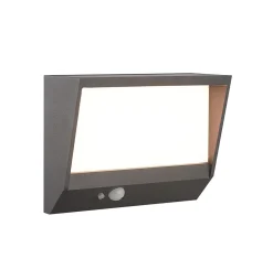 Searchlight LED Solarleuchte Außen Aluminium IP54 Bewegungsmelder* Metall Lampen|Solarleuchten