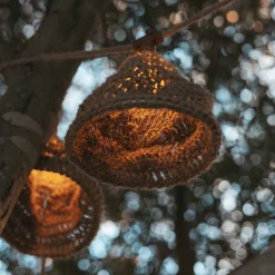 Best Newgarden LED Solarlichterkette Garten 5m lang Outdoor Jute IP44