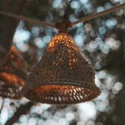 Best Newgarden LED Solarlichterkette Garten 5m lang Outdoor Jute IP44