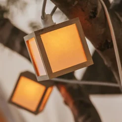 Outlet Newgarden LED Solarlichterkette IP44 Bambus 1800 K 5 m lang TAIYO