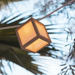 Outlet Newgarden LED Solarlichterkette IP44 Bambus 1800 K 5 m lang TAIYO