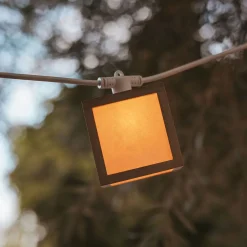 Outlet Newgarden LED Solarlichterkette IP44 Bambus 1800 K 5 m lang TAIYO