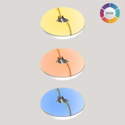 Newgarden LED Sonnenschirmleuchte Ø 20 cm Farbwechsel RGBWW Akku* Leuchtmittel|Kabellose Und Akku-Leuchten