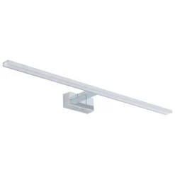 Best Nowodvorski LED Spiegelleuchte IP44 Chrom 3000 K 1100 lm Aluminium