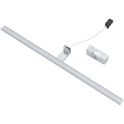 Best Nowodvorski LED Spiegelleuchte IP44 Chrom 3000 K 1100 lm Aluminium