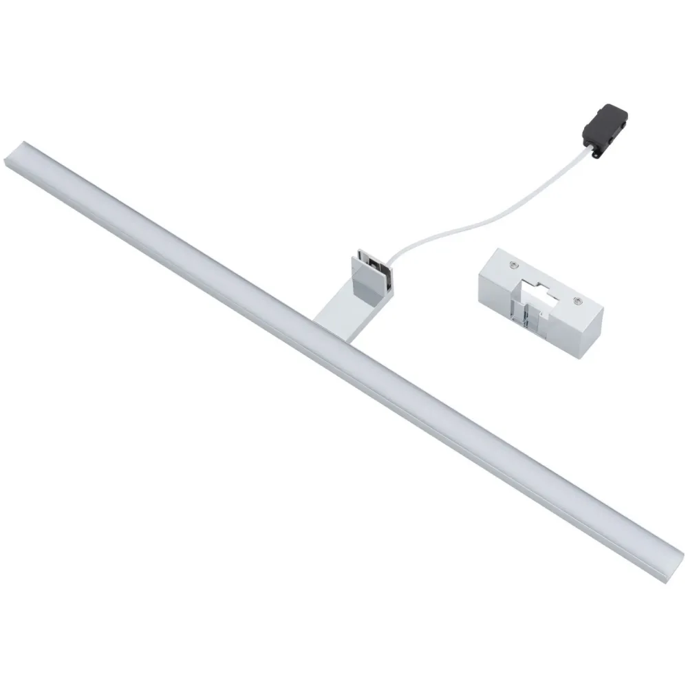 Best Nowodvorski LED Spiegelleuchte IP44 Chrom 3000 K 1100 lm Aluminium