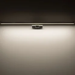 Best Nowodvorski LED Spiegelleuchte IP44 Chrom 3000 K 1100 lm Aluminium