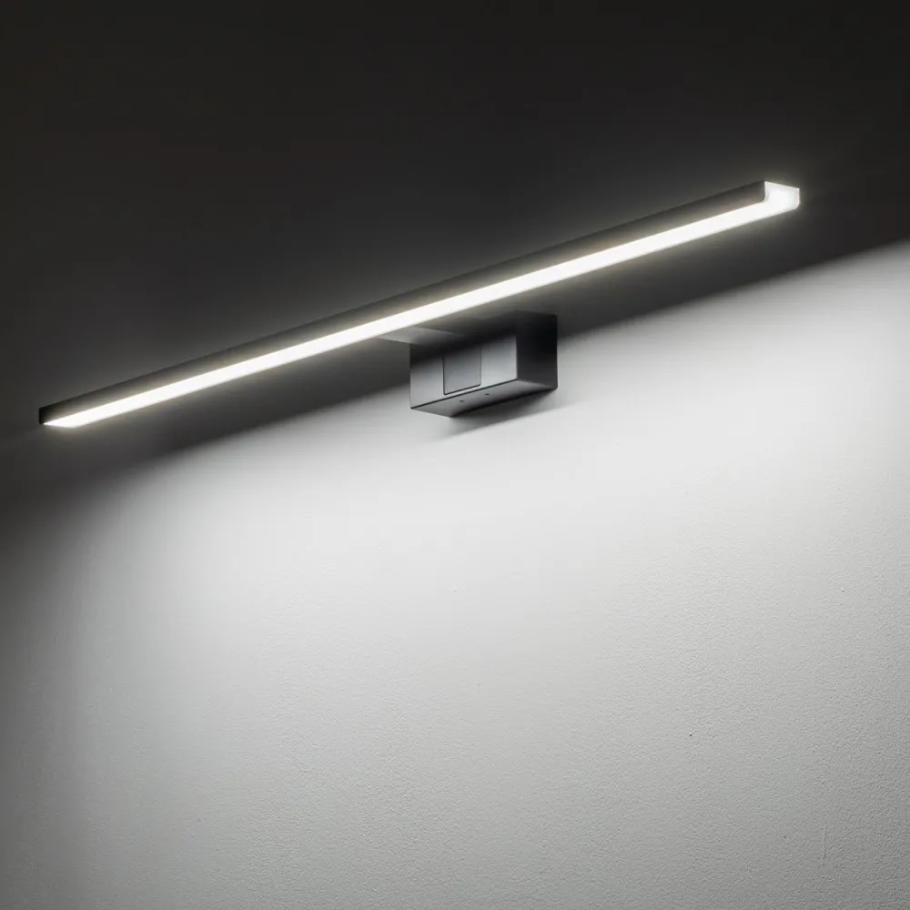 Sale Nowodvorski LED Spiegelleuchte IP44 Schwarz 4000 K neutralweiß