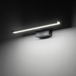 Nowodvorski LED Spiegelleuchte IP44 Schwarz 4000 K 600 lm neutralweiß* Wohnzimmerlampen|Metall Lampen