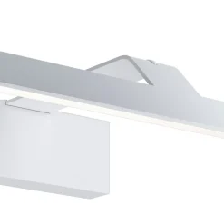 Outlet Maytoni LED Spiegelleuchte Metall 52 cm breit Weiß länglich