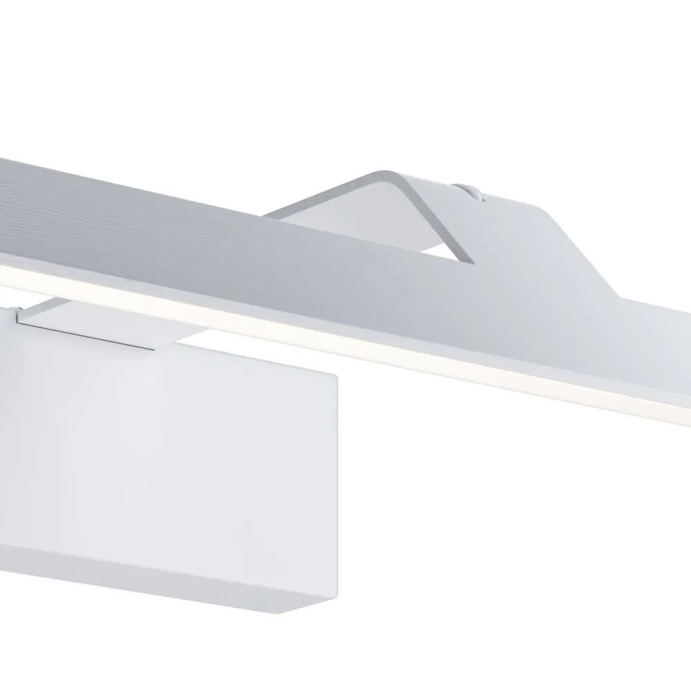 Outlet Maytoni LED Spiegelleuchte Metall 52 cm breit Weiß länglich