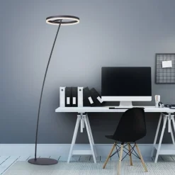 Sale Paul Neuhaus LED Stehlampe Anthrazit dimmbar warmweiß 20 W 215 cm