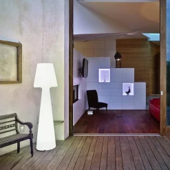 Clearance Newgarden LED Stehlampe außen 110 cm mit Stecker Kabel IP65 6000K