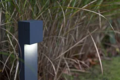 Hot Eco-Light LED Stehlampe außen Aluminium IP54 10 W 65 cm Anthrazit