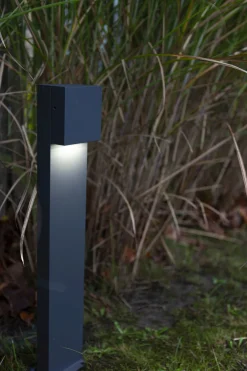 Hot Eco-Light LED Stehlampe außen Aluminium IP54 10 W 65 cm Anthrazit