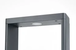 SU-MA LED Stehlampe außen Aluminium Glas IP65 9 W 75 cm hoch* Wegeleuchten|Led Außenleuchten