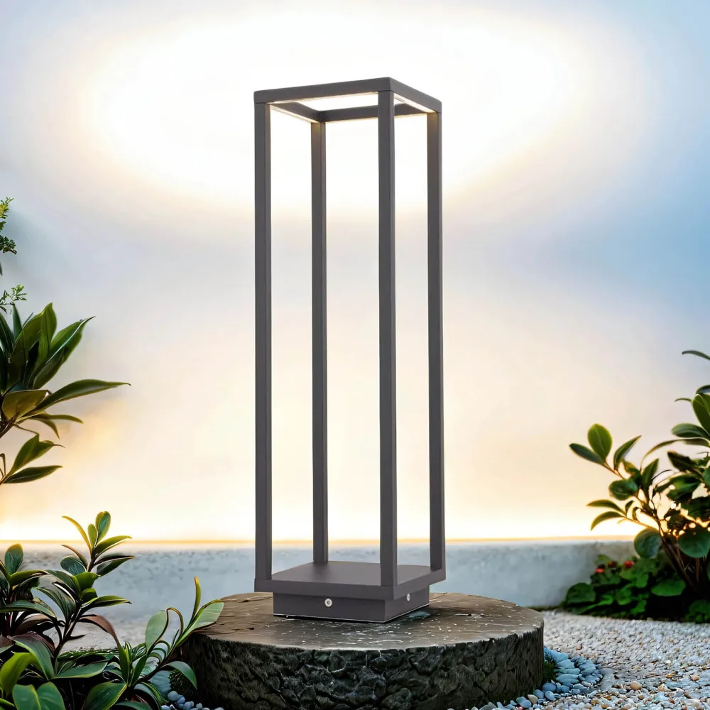 Nowodvorski LED Stehlampe Außen Anthrazit IP54 388lm elegant* Außenleuchten Antik|Moderne Außenleuchten