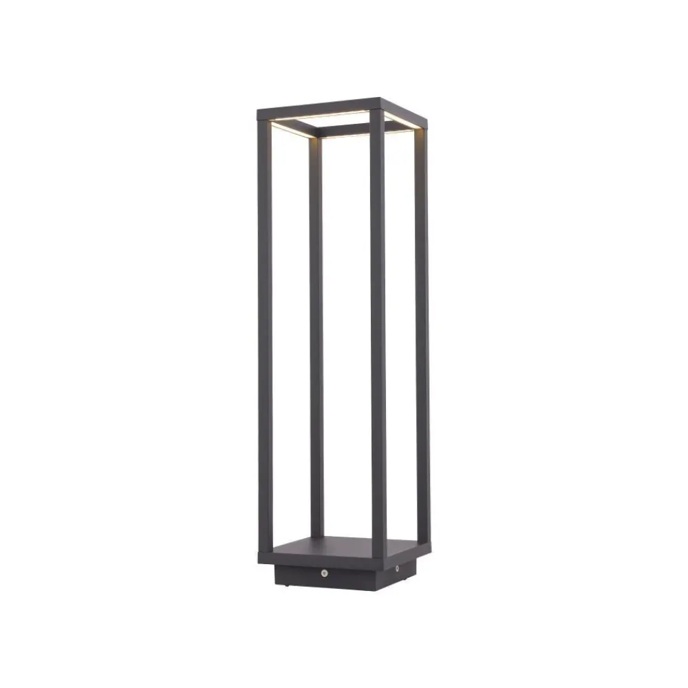 Nowodvorski LED Stehlampe Außen Anthrazit IP54 388lm elegant* Außenleuchten Antik|Moderne Außenleuchten