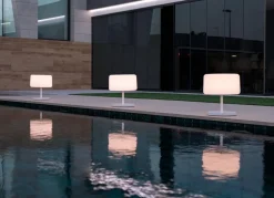 Hot Newgarden LED Stehlampe außen Solar Farbwechsel Dimmer 155 cm dimmbar