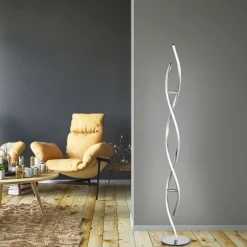 Paul Neuhaus LED Stehlampe dimmbar in Stahl H:134 cm 3000 K 3128 lm* Led Lampen|Metall Lampen